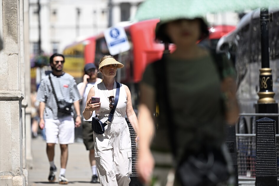 Londra’da sıcak hava