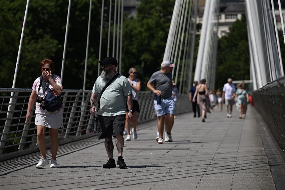 Londra’da sıcak hava