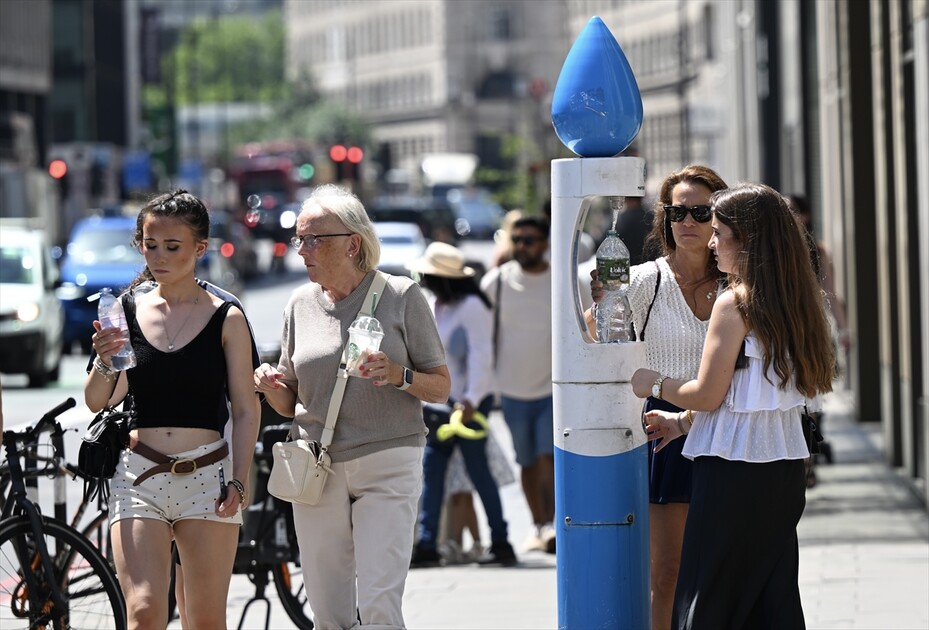 Londra’da sıcak hava