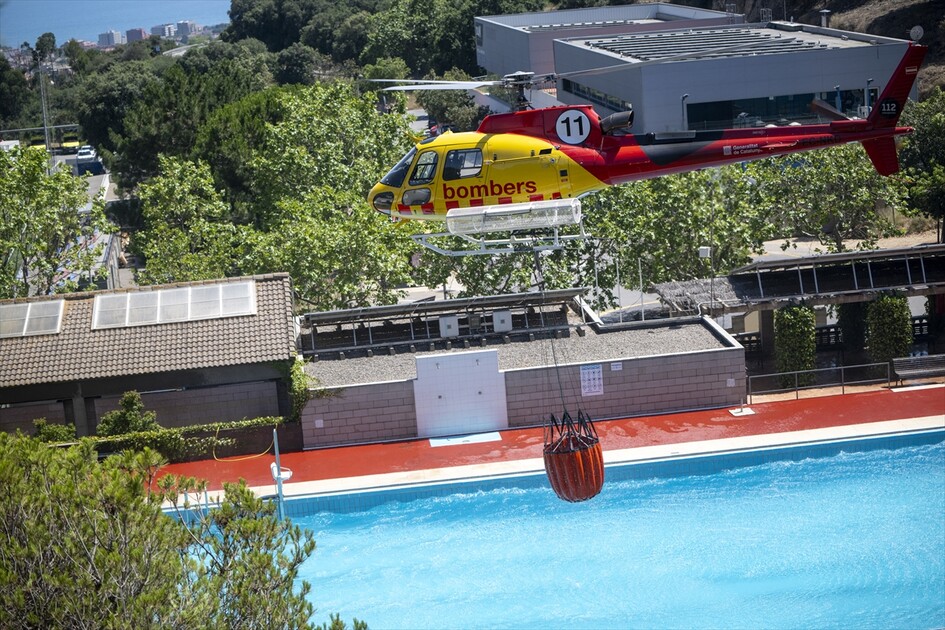 Barselona’daki orman yangını onlarca hektarı kül etti, şüpheli gözaltına alındı