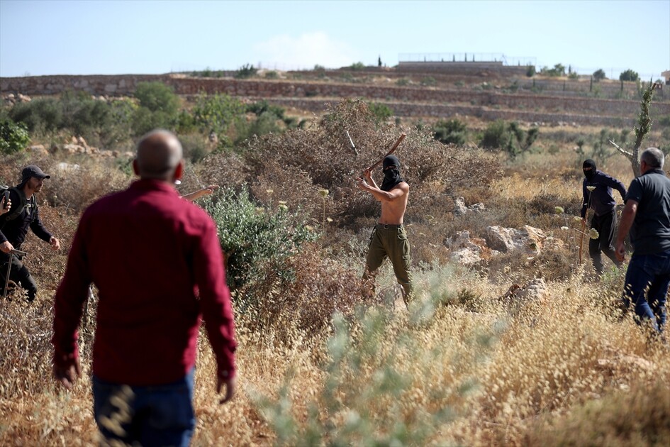 Israeli settlers attack Palestinians, foreign activists in West Bank