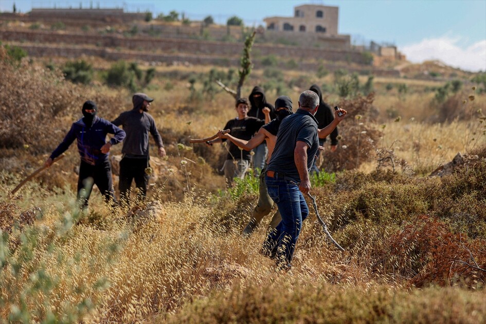 Israeli settlers attack Palestinians, foreign activists in West Bank