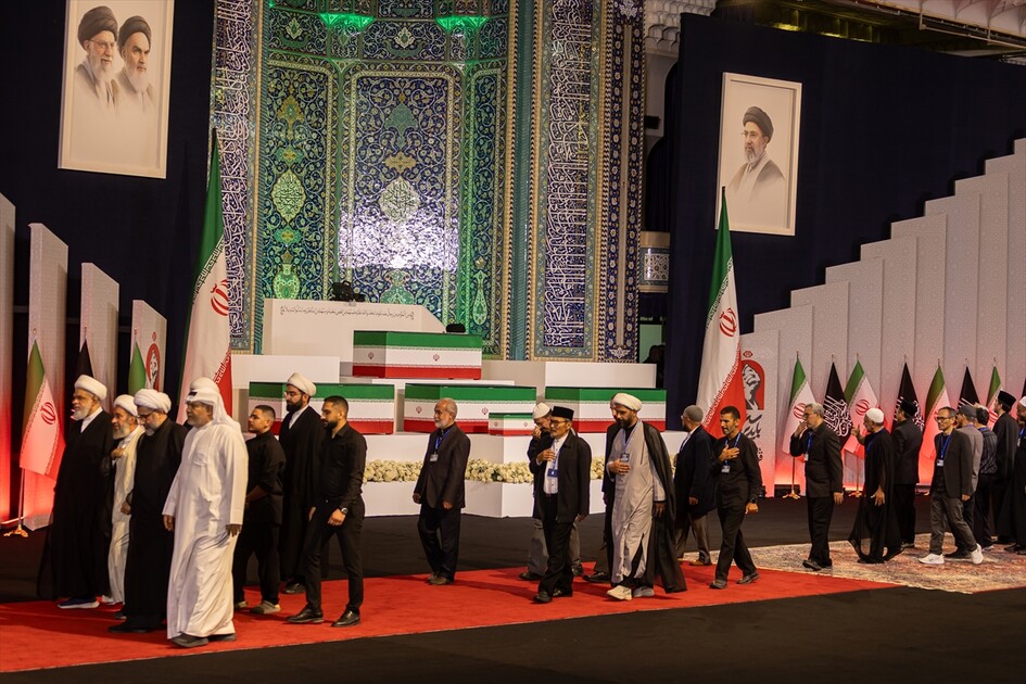 State funeral ceremony held in Tehran for late Iranian Supreme Leader Ali Khamenei