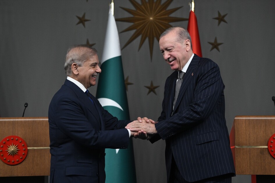 Cumhurbaşkanı Erdoğan ile Pakistan Başbakanı Şerif, ortak basın toplantısı düzenledi