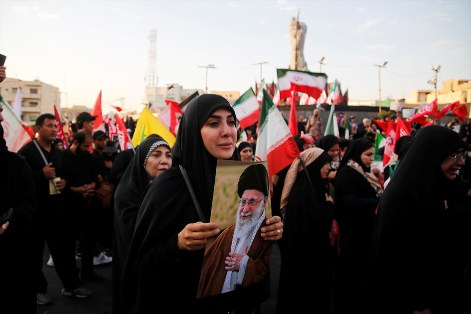 Funeral ceremony held in Tehran for Iran's former leader Khamenei
