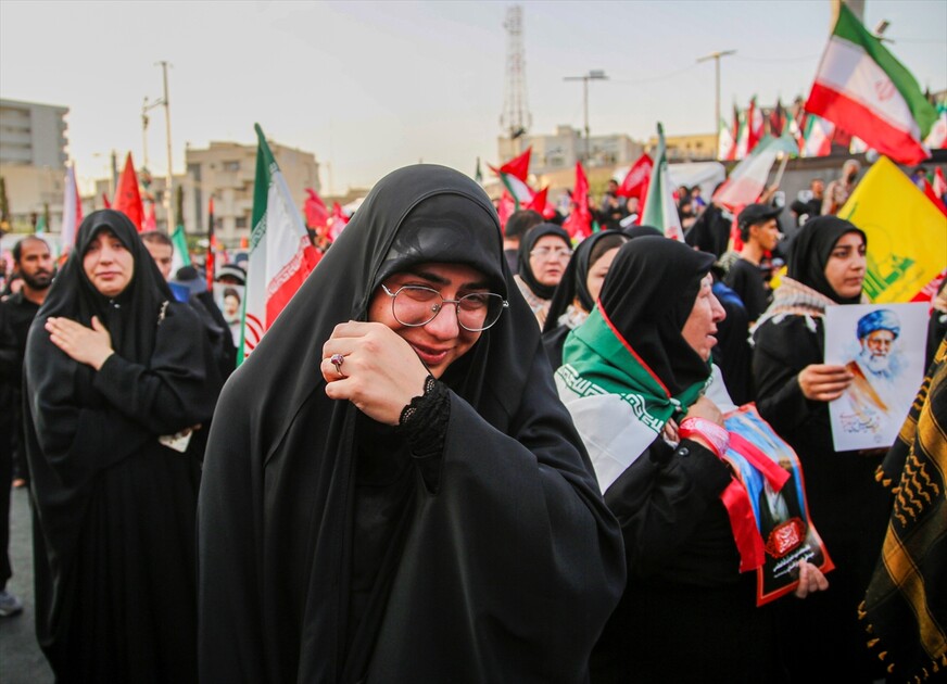 Funeral ceremony held in Tehran for Iran's former leader Khamenei