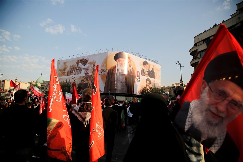 Funeral ceremony held in Tehran for Iran's former leader Khamenei