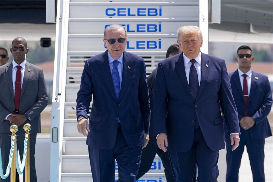 الرئيس أردوغان يلتقي ترامب في أنقرة