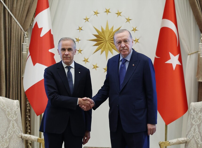 Cumhurbaşkanı Erdoğan, Kanada Başbakanı Carney'i kabul etti