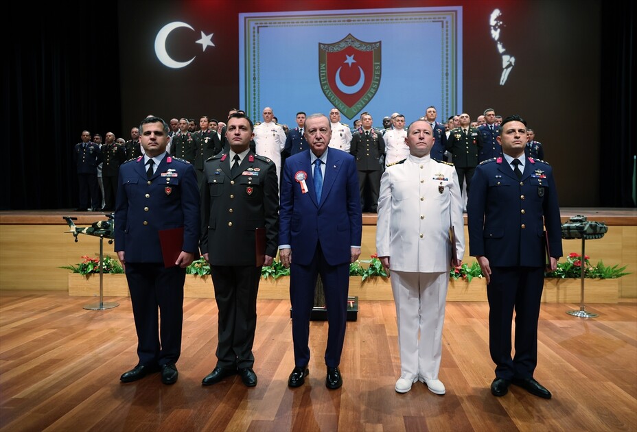 Milli Savunma Üniversitesi Kurmay Subaylar Mezuniyet Töreni