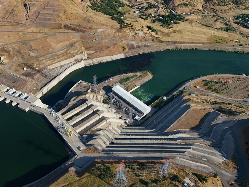 Aşağı Kaleköy Barajı ve Hibrit Enerji Santrali'nde üretim 6 ayda rekora ulaştı