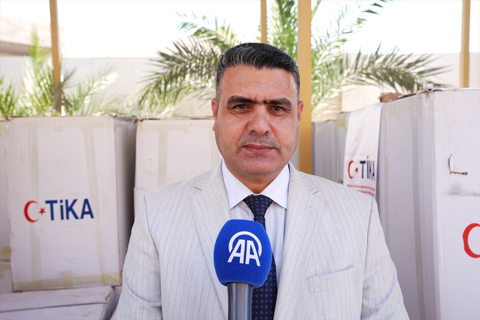 ئاژانسی تیکای تورکیا یارمەتی پێشکەش بە ٢٠٠ ھەنگەوانی عێراقی لە ئەنبار کرد