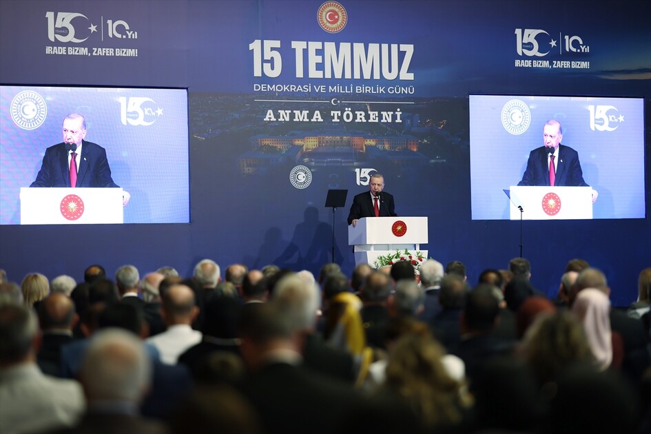 أردوغان: من خابت آمالهم ليلة 15 يوليو ما زالوا يترقبون الفرص