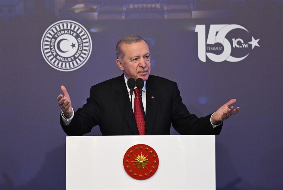 أردوغان: من خابت آمالهم ليلة 15 يوليو ما زالوا يترقبون الفرص