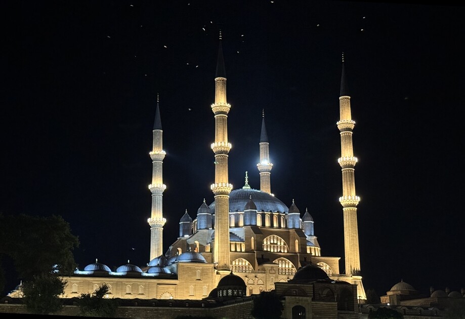 Selimiye Camisi'nde sela okundu