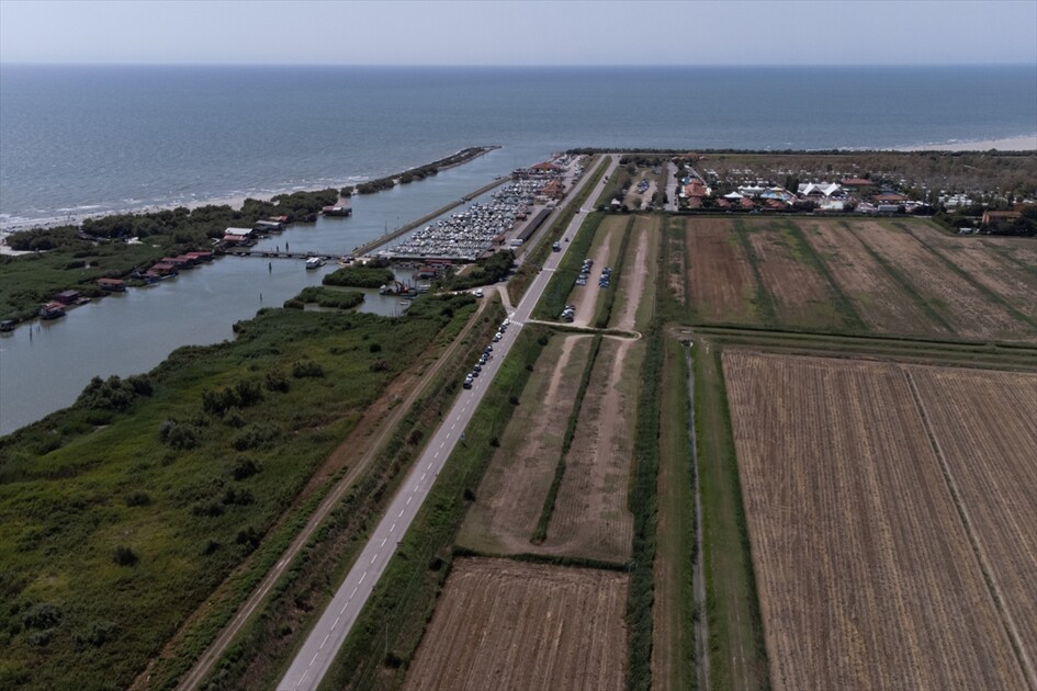 İtalya'da Po Nehri'ndeki kuraklık nedeniyle tuzlu deniz suyu deltadan içerilere girmeye başladı