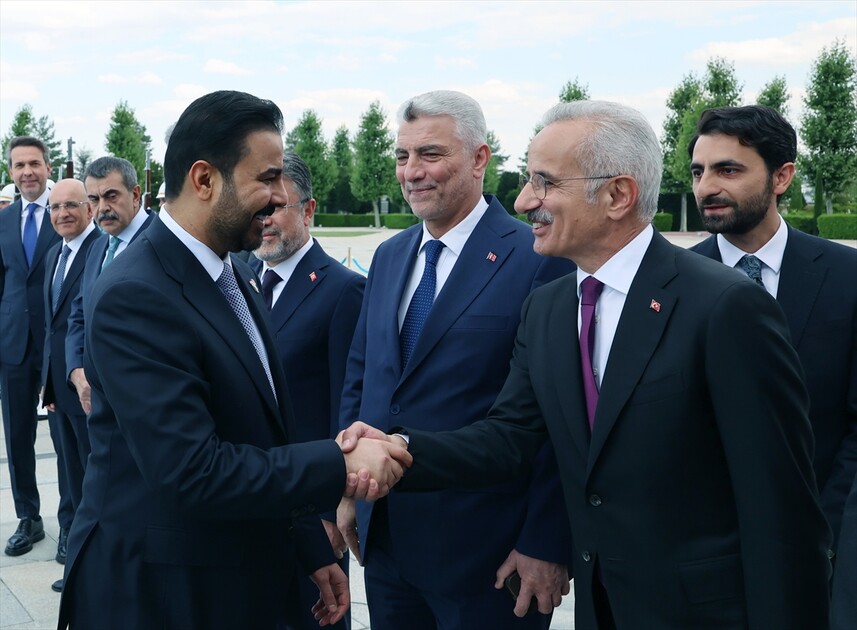Cumhurbaşkanı Erdoğan, Irak Başbakanı Zeydi'yi resmi törenle karşıladı