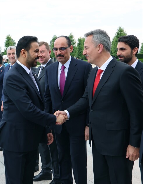 Cumhurbaşkanı Erdoğan, Irak Başbakanı Zeydi'yi resmi törenle karşıladı