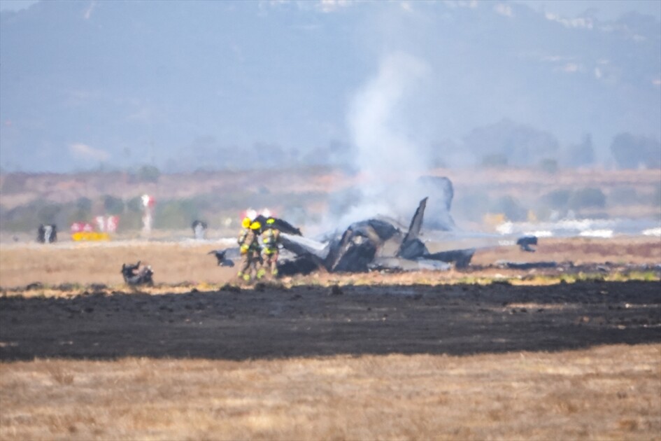ABD'nin F-35B savaş uçağı San Diego'daki askeri üsse düştü