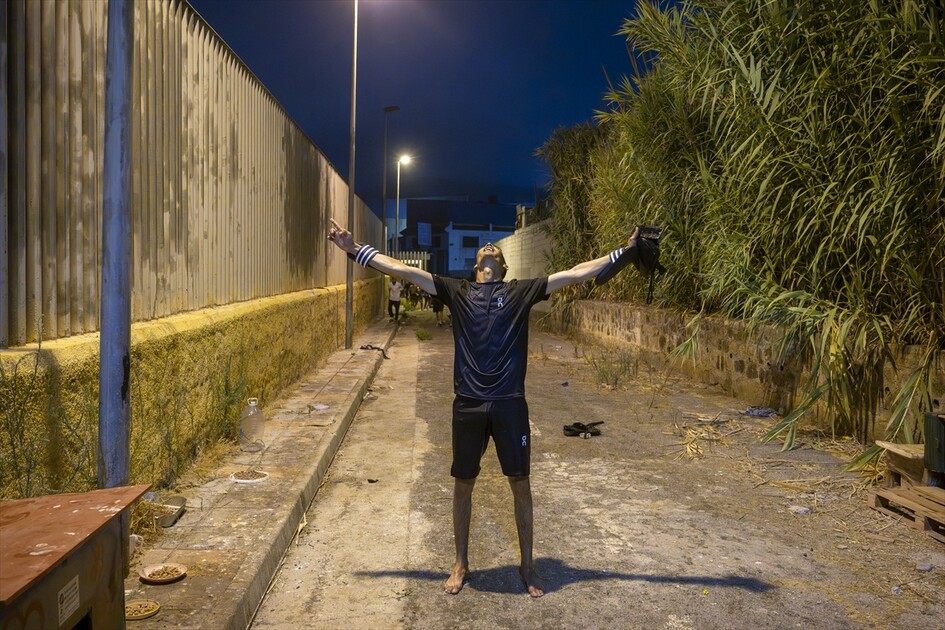 Hundreds of migrants reach Spain's Ceuta after swimming from Morocco