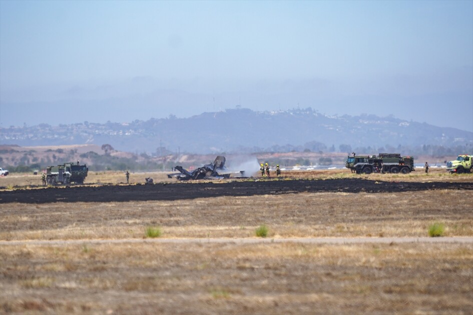 ABD'nin F-35B savaş uçağı San Diego'daki askeri üsse düştü