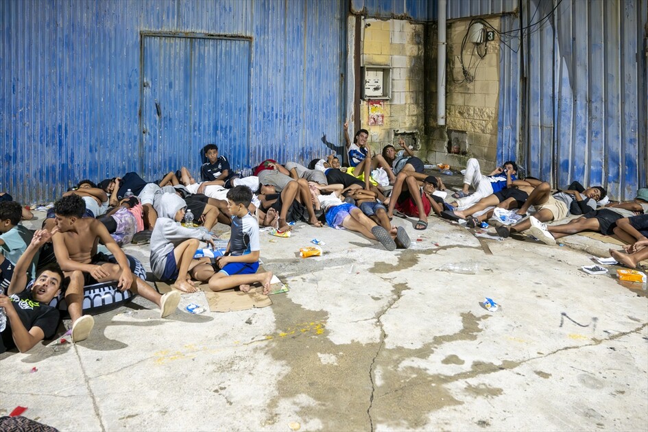 Hundreds of migrants reach Spain's Ceuta after swimming from Morocco