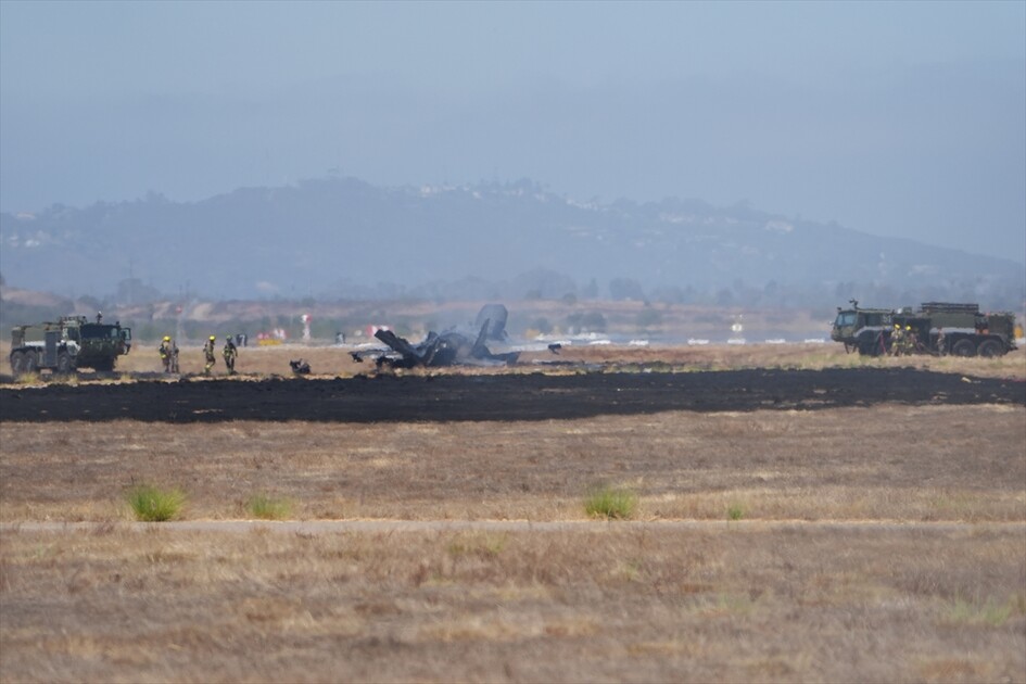ABD'nin F-35B savaş uçağı San Diego'daki askeri üsse düştü