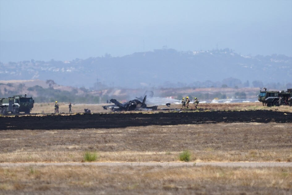 ABD'nin F-35B savaş uçağı San Diego'daki askeri üsse düştü