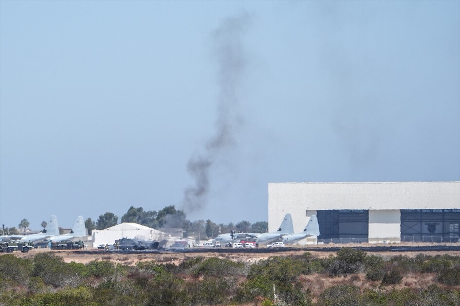 ABD'nin F-35B savaş uçağı San Diego'daki askeri üsse düştü