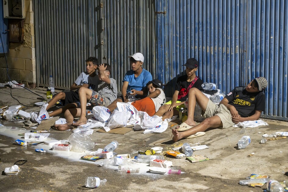 Hundreds of migrants reach Spain's Ceuta after swimming from Morocco
