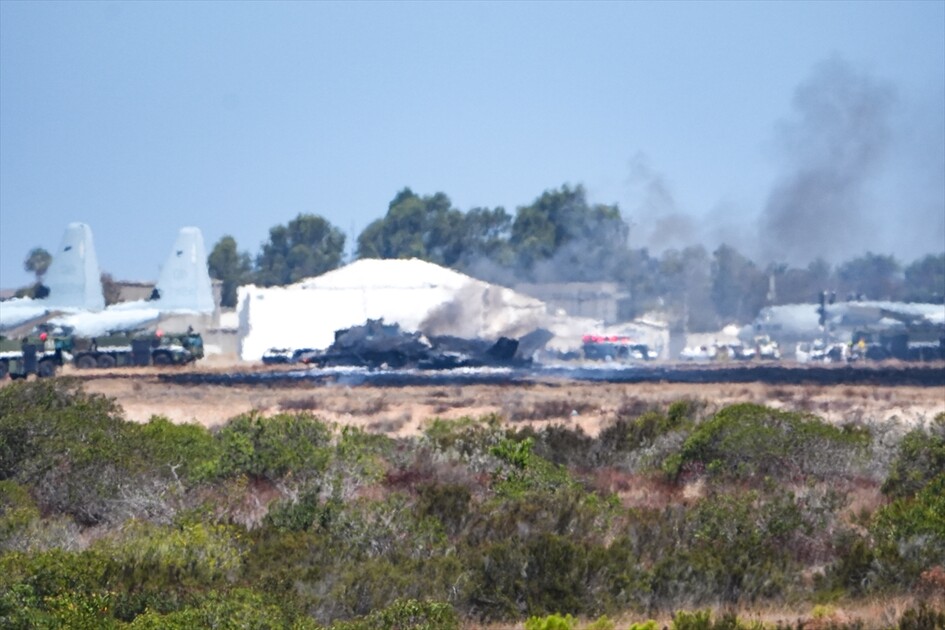 ABD'nin F-35B savaş uçağı San Diego'daki askeri üsse düştü