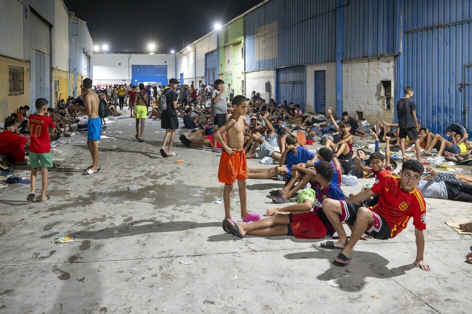 Hundreds of migrants reach Spain's Ceuta after swimming from Morocco