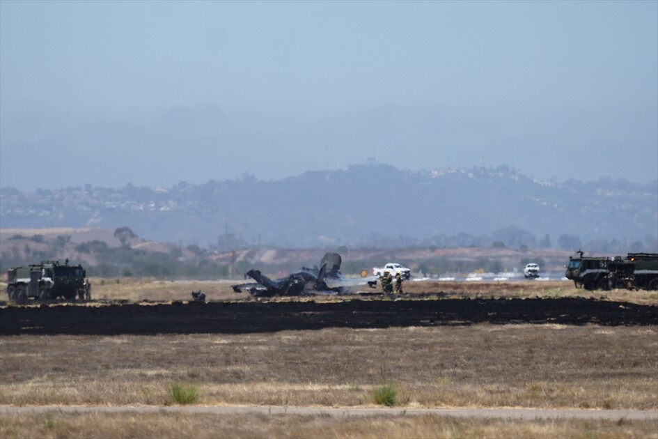 ABD'nin F-35B savaş uçağı San Diego'daki askeri üsse düştü