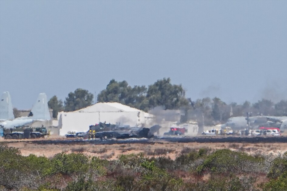 ABD'nin F-35B savaş uçağı San Diego'daki askeri üsse düştü