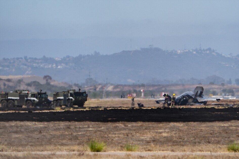 ABD'nin F-35B savaş uçağı San Diego'daki askeri üsse düştü