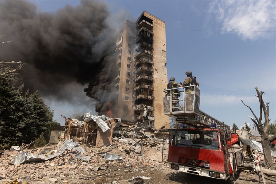 Rusya, Kramatorsk'a hava saldırısı düzenledi