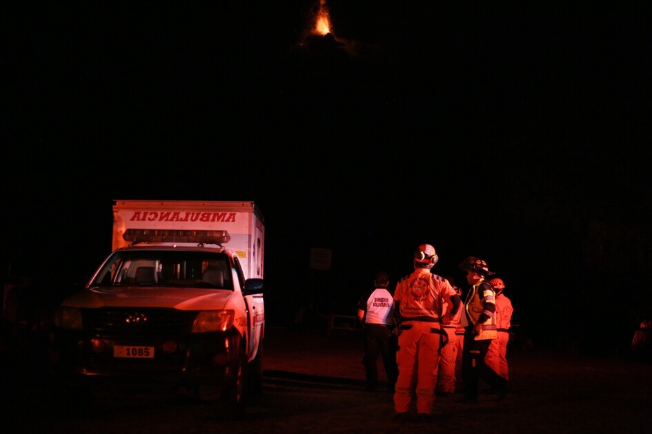 Guatemala'daki Fuego Yanardağı'nda volkanik faaliyet arttı