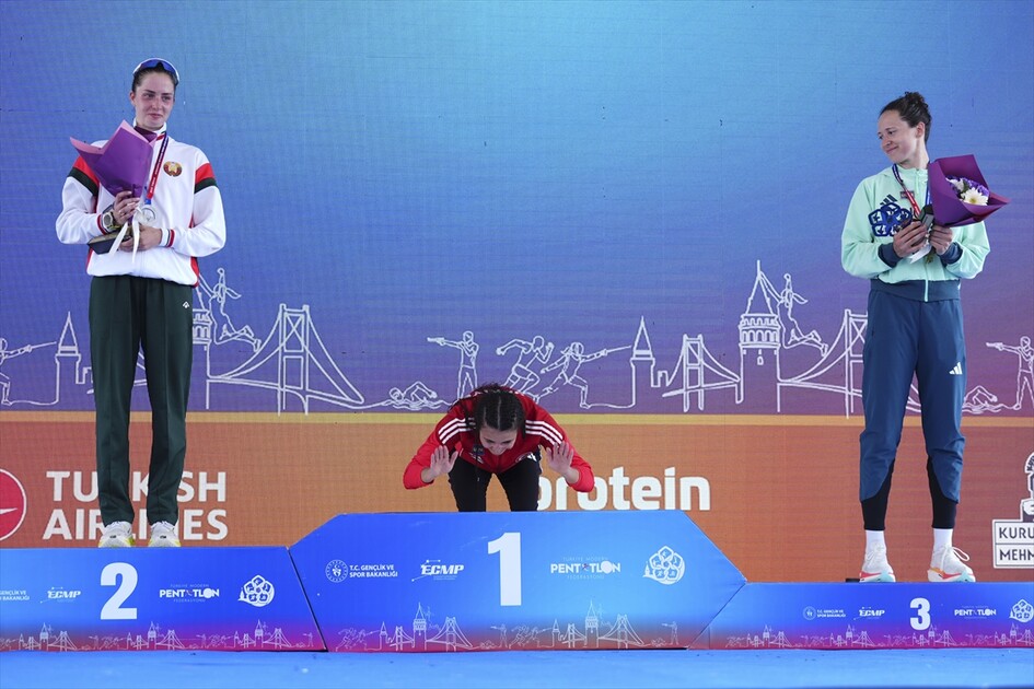 إيلكا أوزيوكسل تمنح تركيا لقبها الأول أوروبيا في الخماسي الحديث