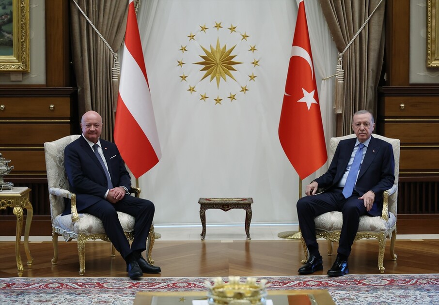 Cumhurbaşkanı Erdoğan, Stocker'ı kabul etti