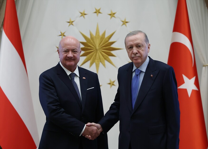 Cumhurbaşkanı Erdoğan, Stocker'ı kabul etti