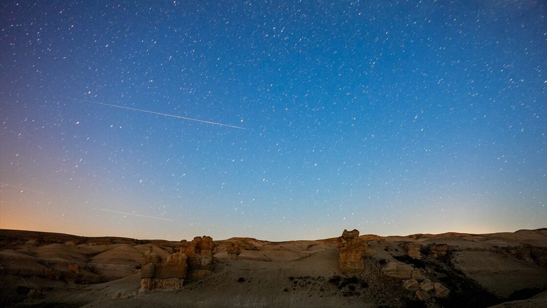 Perseid meteor yağmuru Konya'da görüntülendi