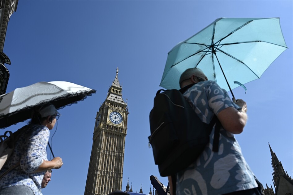 Londra’da aşırı sıcaklar etkili oluyor