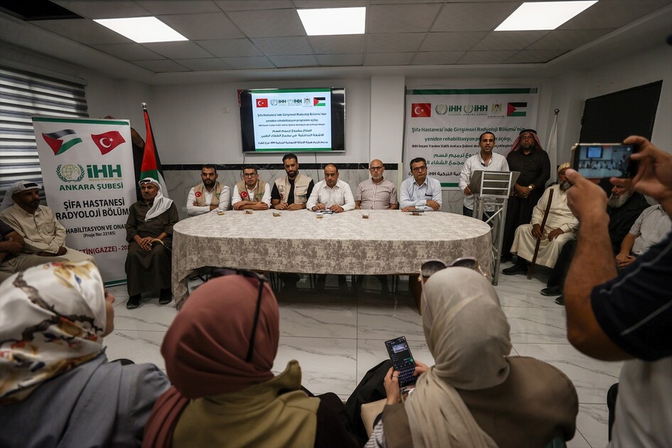 غزة.. بدعم من IHH.. إعادة افتتاح قسم الأشعة التداخلية في مستشفى الشفاء
