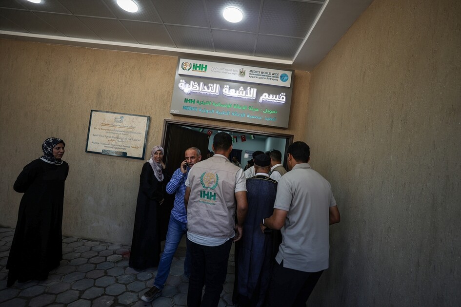 غزة.. بدعم من IHH.. إعادة افتتاح قسم الأشعة التداخلية في مستشفى الشفاء