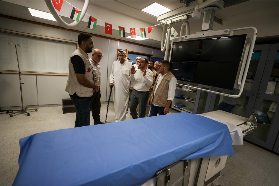 غزة.. بدعم من IHH.. إعادة افتتاح قسم الأشعة التداخلية في مستشفى الشفاء