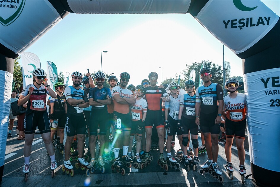 İstanbul'da Yeşilay Yarı Maratonu yapıldı