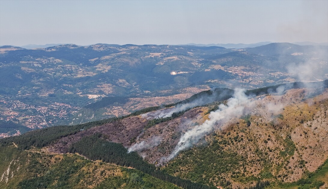 Sarajevo: Požar na Trebeviću i dalje aktivan