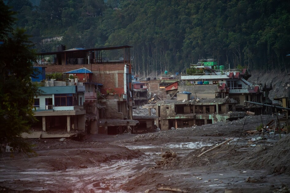 Nepal'deki selde hayatını kaybedenlerin sayısı 538'e çıktı