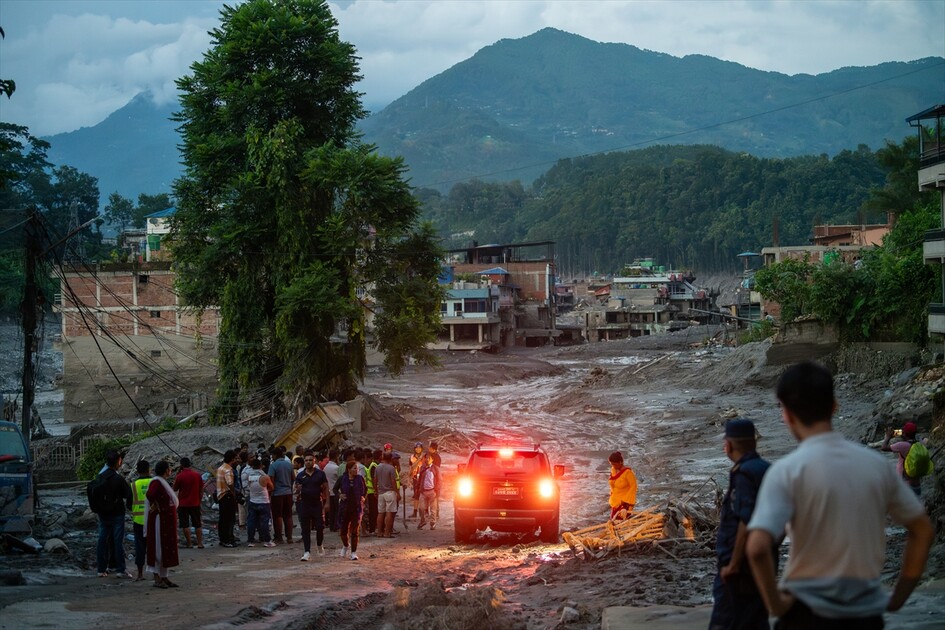Nepal'deki selde hayatını kaybedenlerin sayısı 538'e çıktı