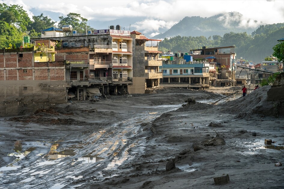 Nepal'deki selde hayatını kaybedenlerin sayısı 538'e çıktı